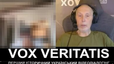 Віталій Дрібниця (скрін з каналу "Vox Veritatis")