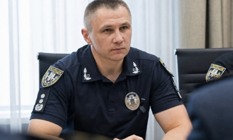 Тимчасово виконуючий обов'язки голови Національної поліції України Максим Цуцкірідзе.