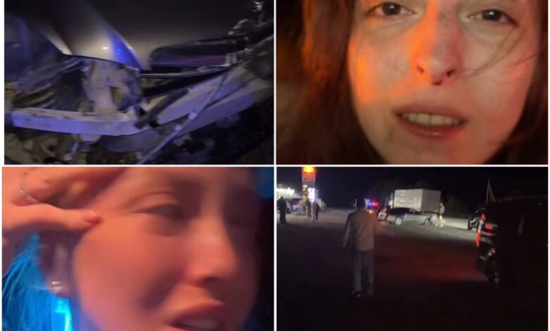 Оля Полякова потрапила в аварію