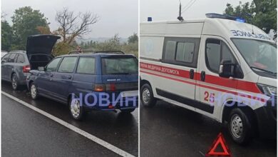 ДТП на Варварівському мосту (фото Новини-Н)