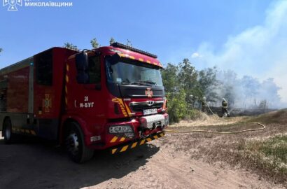Пожежа в кімнаті квартири десятиповерхівки у Миколаєві