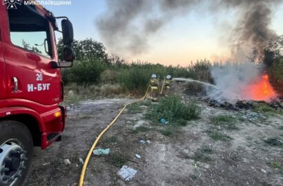 Пожежа в кімнаті квартири десятиповерхівки у Миколаєві