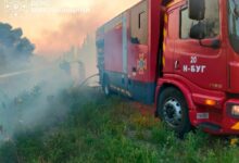 Вогневі випадки на території Миколаївської області