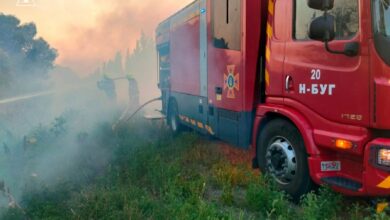 Вогневі випадки на території Миколаївської області