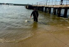 Пошукові роботи на воді після зникнення дитини в Бузькому лимані