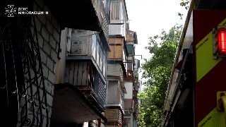 Пожежа у квартирі на першому поверсі п’ятиповерхового будинку в Миколаєві