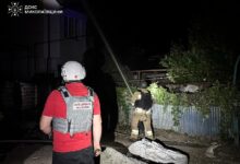 Ілюстративне зображення наслідків ворожої атаки на житлові будинки Миколаївщини