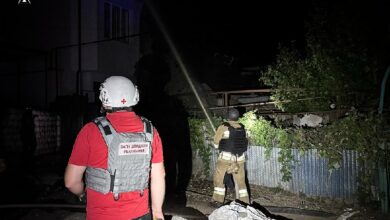 Ілюстративне зображення наслідків ворожої атаки на житлові будинки Миколаївщини