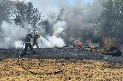 Ілюстративне зображення пожеж на Миколаївщині