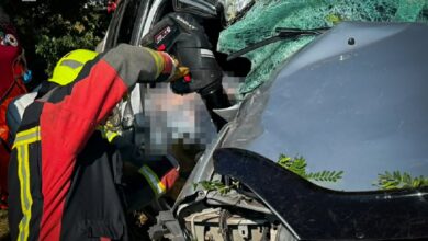Наслідки ДТП за участю Renault Symbol на автодорозі поблизу Володимирівки