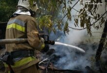 Ілюстративне фото пожежі на відкритій території Миколаївщини