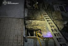 Рятувальники ліквідовують пожежі після атак і загорянь на Миколаївщині