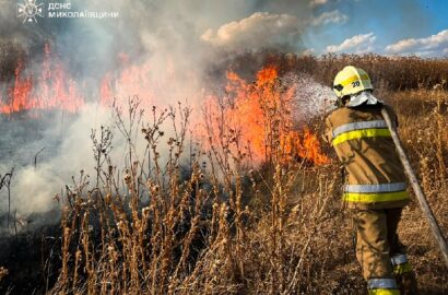 Фото пожеж на Миколаївщині, ілюстрація наслідків займань