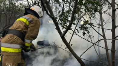 Ілюстративне зображення пожеж на Миколаївщині, ліквідованих рятувальниками