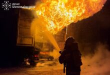 Наслідки атаки безпілотників і пожеж на Миколаївщині