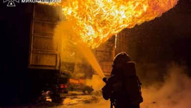 Наслідки атаки безпілотників і пожеж на Миколаївщині