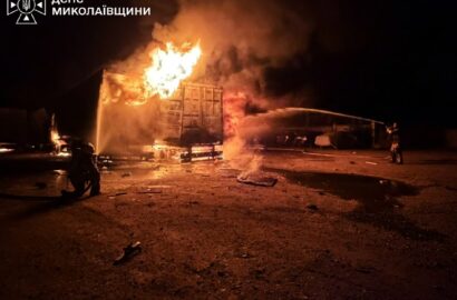 Наслідки атаки безпілотників і пожеж на Миколаївщині
