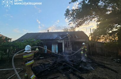 Наслідки атаки безпілотників і пожеж на Миколаївщині