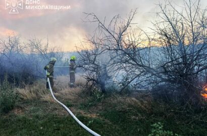 Наслідки атаки безпілотників і пожеж на Миколаївщині