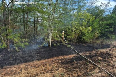 Наслідки атаки безпілотників і пожеж на Миколаївщині
