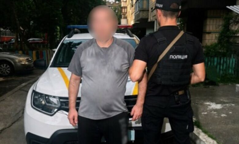 поліція затримала чоловіка, що кинув гранату в кабінет
