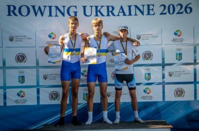 Миколаївські веслувальники здобули медалі на чемпіонаті України в Києві