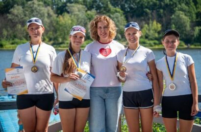 Миколаївські веслувальники здобули медалі на чемпіонаті України в Києві