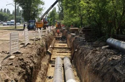 Реконструкція теплової мережі в Інгульському районі Миколаєва