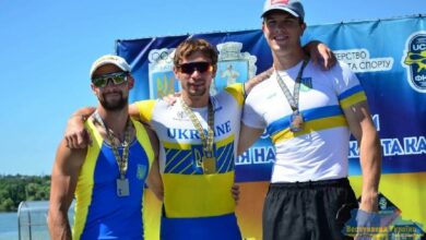 Миколаївський веслувальник Олександр Гарцев здобув чотири медалі на чемпіонаті України