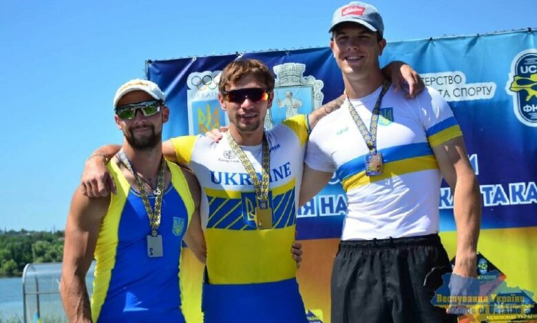 Миколаївський веслувальник Олександр Гарцев здобув чотири медалі на чемпіонаті України