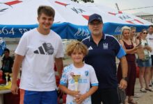 Фото з Кубка з пляжного футболу серед юних спортсменів у Миколаєві