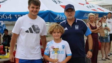 Фото з Кубка з пляжного футболу серед юних спортсменів у Миколаєві