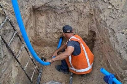 Оновлення водопровідної мережі в мікрорайоні Соляні у Миколаєві