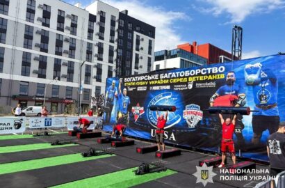 Миколаївський ветеран Дмитро Сабін здобув чотири медалі на Кубку України з богатирського багатоборства