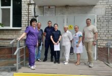 Укриття у поліклініці Миколаєва для пацієнтів, медиків та містян
