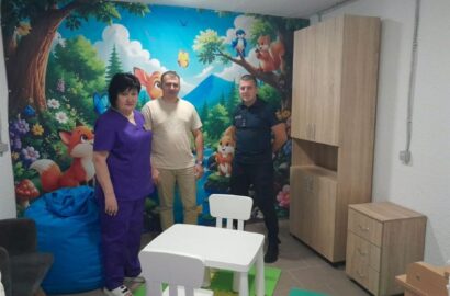 Укриття у поліклініці Миколаєва для пацієнтів, медиків та містян