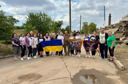 Учасники забігу «Шаную Воїнів, біжу за Героїв України» у Миколаєві