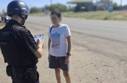Наслідки удару безпілотника по автозаправній станції у Миколаївському районі