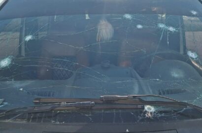 Наслідки удару безпілотника по автозаправній станції у Миколаївському районі