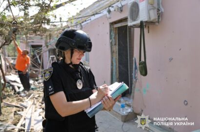 Наслідки атаки російських безпілотників на житловий сектор Миколаєва