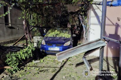 Наслідки атаки російських безпілотників на житловий сектор Миколаєва