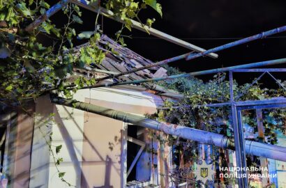 Наслідки атаки російських безпілотників на житловий сектор Миколаєва