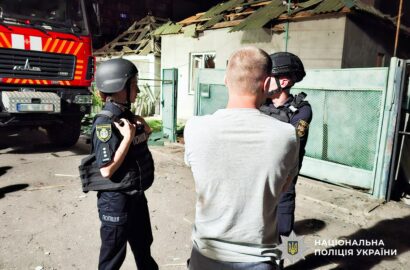 Наслідки атаки російських безпілотників на житловий сектор Миколаєва
