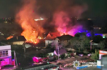 Наслідки атаки російських безпілотників на житловий сектор Миколаєва