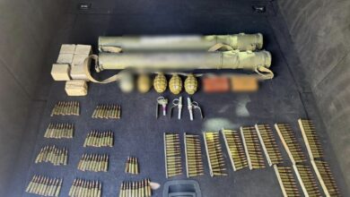 Вилучені під час розслідування зброя, боєприпаси та вибухові предмети