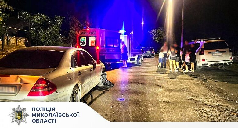 Toyota врізалася в Mercedes, а той — у BMW: потрійна ДТП на Миколаївщині