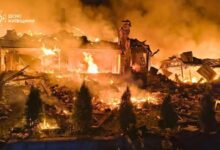 Наслідки російської нічної атаки на цивільні об’єкти в Україні