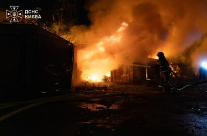 Наслідки російської нічної атаки на цивільні об’єкти в Україні
