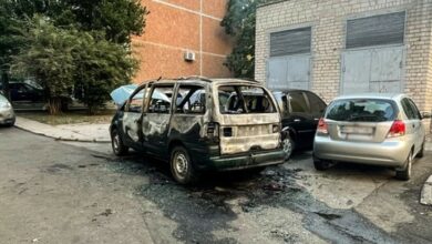 Авто вигоріло вщент (фото поліція Миколаївщини)