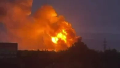 Ілюстрація до повідомлення про ураження підприємства «Роскосмосу», аеродрому «Саваслейка» та нафтового об’єкта в Росії